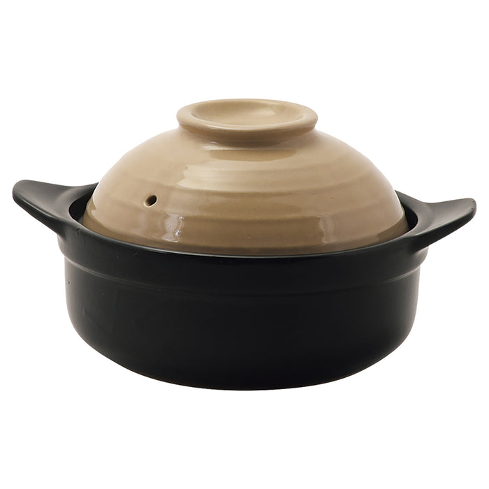 土鍋16cm(サンドベージュ)