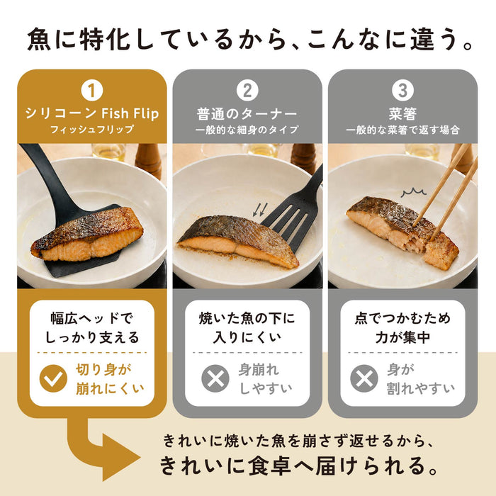 TOUCH st シリコーンFish Flip(BLACK)