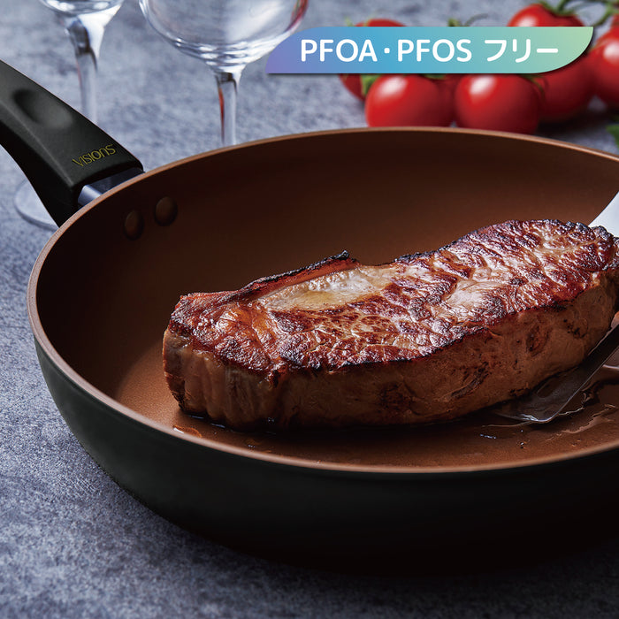 Ja 2 “Pre-Heat（Induction）” 26cm／希少カラー 美品 Amazon｜パール金属(PEARL METAL) VISIONS ディープパン 深型