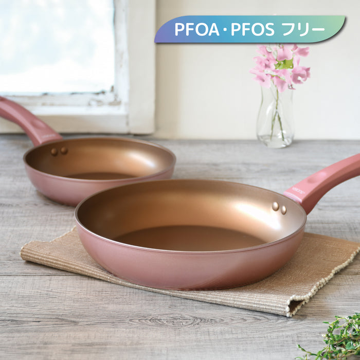 VISIONS GOLD Coating IH対応フライパン26cm PINK — PEARL LIFE