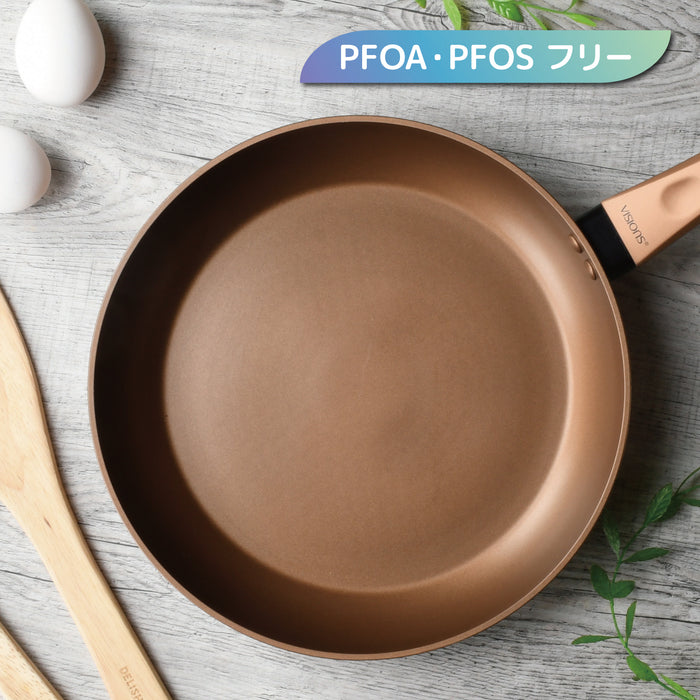 VISIONS GOLD Coating IH対応ディープパン24㎝